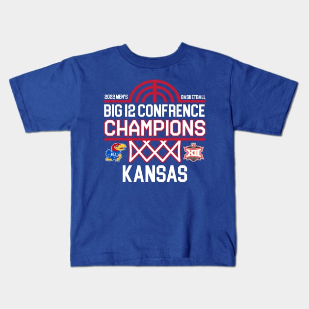 Kansas Championship Kids T-Shirt by ARRIGO